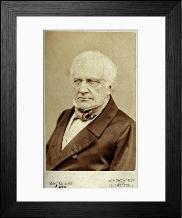 Framed Print : Sir William Lawrence. Creator: Maull & Co Framed Print : Sir William Lawrence. Creator: Maull & Co