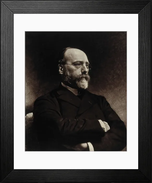 Framed Print : Charles Jacques Bouchard. Creator: Unknown Framed Print : Charles Jacques Bouchard. Creator: Unknown