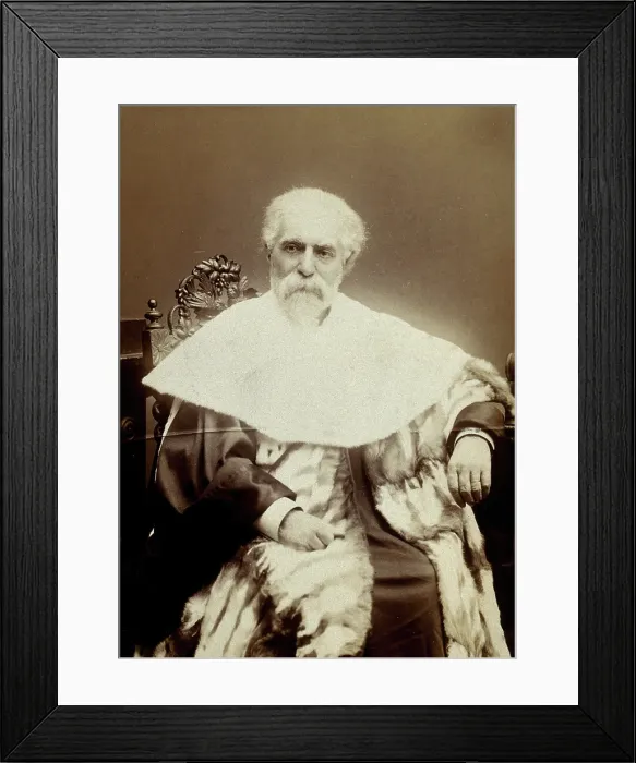 Framed Print : Manau (?), 1800-1899. Creator: Eugene Appert Framed Print : Manau (?), 1800-1899. Creator: Eugene Appert