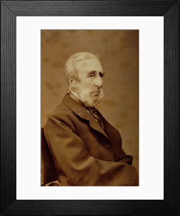 Framed Print : George Busk. Creator: Unknown Framed Print : George Busk. Creator: Unknown