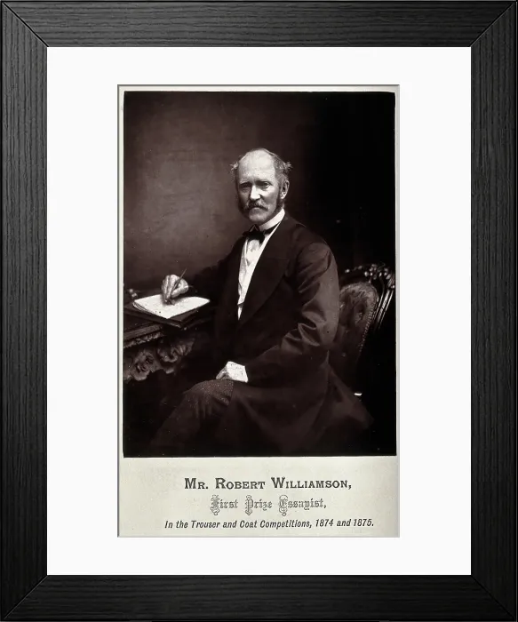 Framed Print : Robert Williamson. Creator: Unknown Framed Print : Robert Williamson. Creator: Unknown