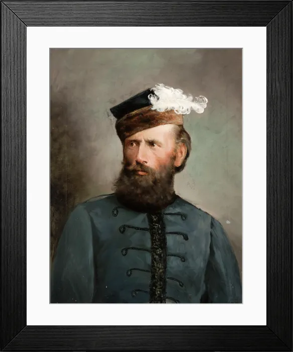 Framed Print : Portrait of Falencki, Insurgent of 1863, between 1864-1865. Creator: Unknown Framed Print : Portrait of Falencki, Insurgent of 1863, between 1864-1865. Creator: Unknown