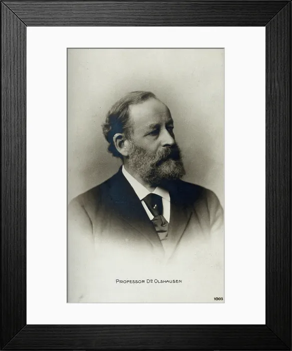 Framed Print : Robert Michael von Olshausen. Creator: Unknown Framed Print : Robert Michael von Olshausen. Creator: Unknown