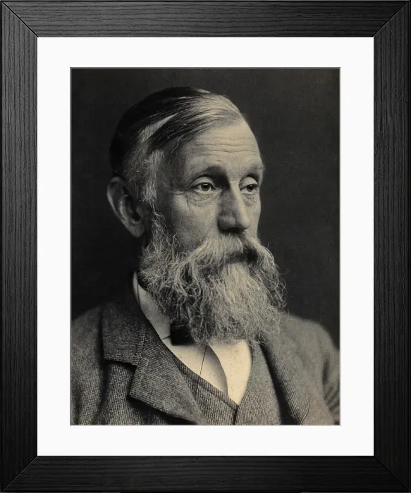 Framed Print : Sir Michael Foster. Creator: Unknown Framed Print : Sir Michael Foster. Creator: Unknown
