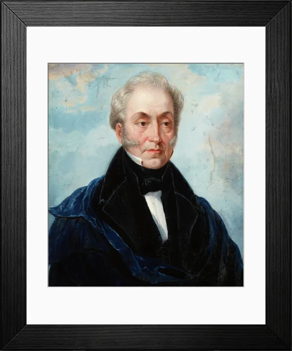 Framed Print : Portrait of Prince Adam Jerzy Czartoryski (1770-1861), between 1840-1850. Creator: Unknown Framed Print : Portrait of Prince Adam Jerzy Czartoryski (1770-1861), between 1840-1850. Creator: Unknown