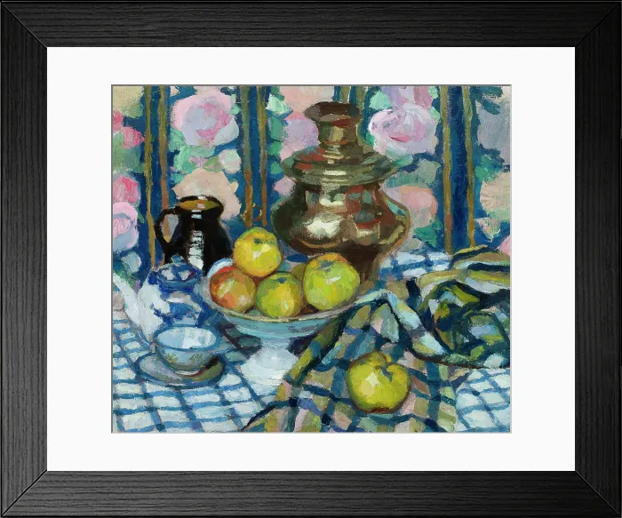 Framed Print : Still Life with a Samovar, 1929. Creator: Stanislaus Kamocki