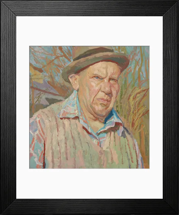 Framed Print : Self-Portrait, c1935. Creator: Stanislaus Kamocki Framed Print : Self-Portrait, c1935. Creator: Stanislaus Kamocki
