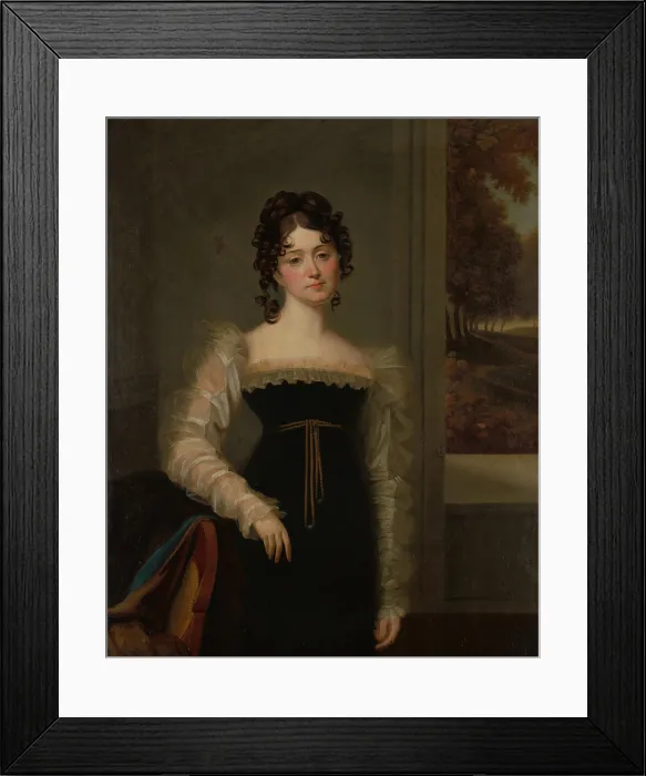 Framed Print : Portrait of Zofia nee Czartoryska, Countess Zamoyska (1779-1837), 1st half of 19th century. Creator: Unknown Framed Print : Portrait of Zofia nee Czartoryska, Countess Zamoyska (1779-1837), 1st half of 19th century. Creator: Unknown