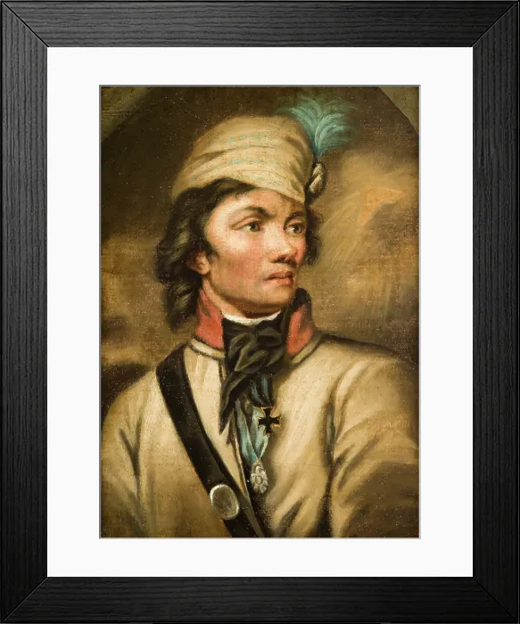 Framed Print : Portrait of Tadeusz Kosciuszko, between 1840-1850. Creator: Unknown Framed Print : Portrait of Tadeusz Kosciuszko, between 1840-1850. Creator: Unknown