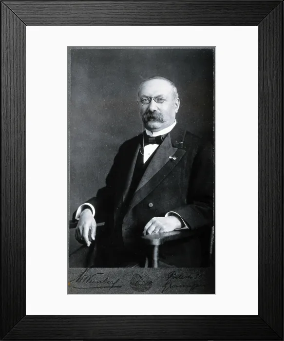 Framed Print : Hartog Jakob Hamburger. Creator: Unknown Framed Print : Hartog Jakob Hamburger. Creator: Unknown