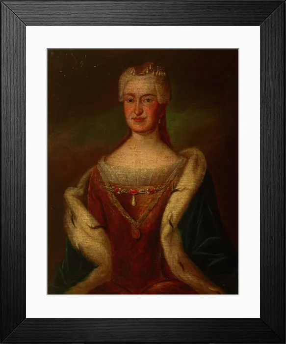 Framed Print : Maria Josepha (1699-1757), Wife of Augustus III of Saxony, 19th century. Creator: Unknown Framed Print : Maria Josepha (1699-1757), Wife of Augustus III of Saxony, 19th century. Creator: Unknown