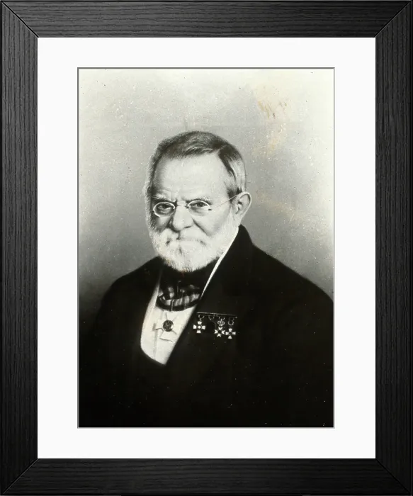 Framed Print : Justus Karl Hasskarl. Creator: Unknown Framed Print : Justus Karl Hasskarl. Creator: Unknown