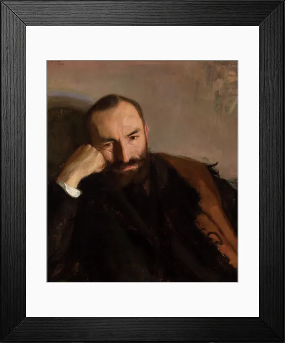 Framed Print : Portrait of Feliks Jasienski, 1903. Creator: Wojciech Weiss Framed Print : Portrait of Feliks Jasienski, 1903. Creator: Wojciech Weiss