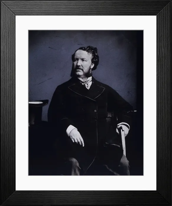 Framed Print : Matthew Charteris. Creator: Unknown Framed Print : Matthew Charteris. Creator: Unknown