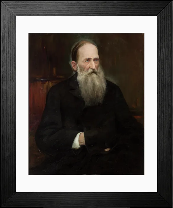 Framed Print : Portrait of Jozef Ignacy Kraszewski, c1880 Framed Print : Portrait of Jozef Ignacy Kraszewski, c1880
