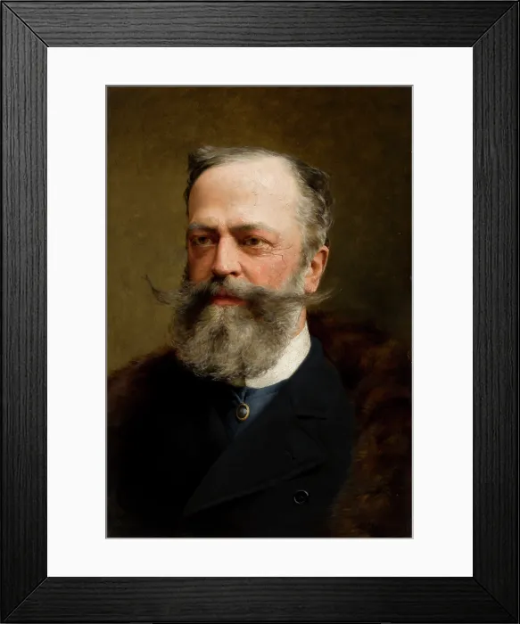 Framed Print : Portrait of Wlodzimierz Wolodkowicz, c1885. Creator: Kazimierz Pochwalski Framed Print : Portrait of Wlodzimierz Wolodkowicz, c1885. Creator: Kazimierz Pochwalski