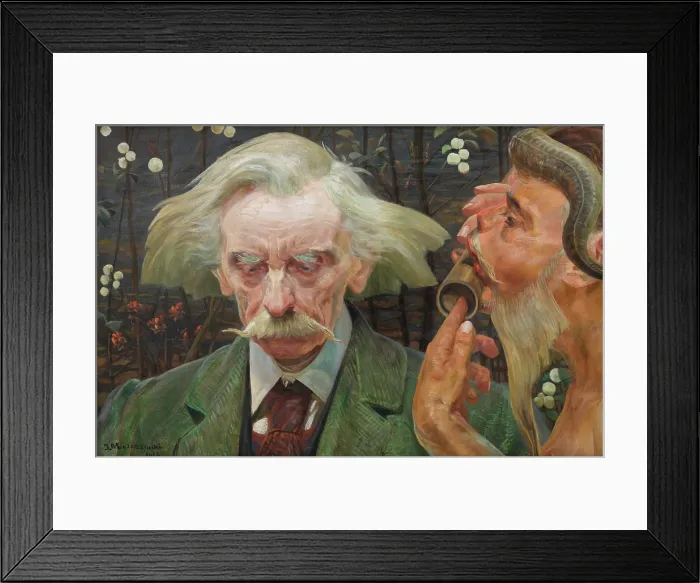 Framed Print : The Unknown Note, 1902. Creator: Jacek Malczewski Framed Print : The Unknown Note, 1902. Creator: Jacek Malczewski