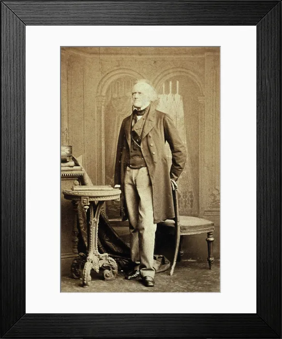 Framed Print : Sir Charles Lyell. Creator: Unknown Framed Print : Sir Charles Lyell. Creator: Unknown