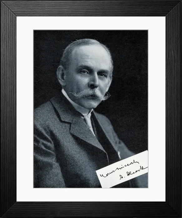 Framed Print : Lt Col Alfred William Alcock. Creator: Unknown Framed Print : Lt Col Alfred William Alcock. Creator: Unknown