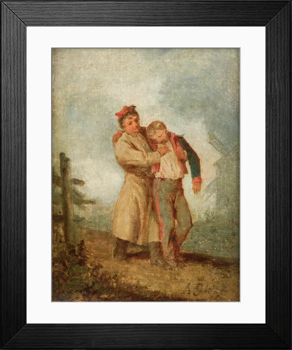 Framed Print : Wounded Insurgent, c1865. Creator: Unknown Framed Print : Wounded Insurgent, c1865. Creator: Unknown