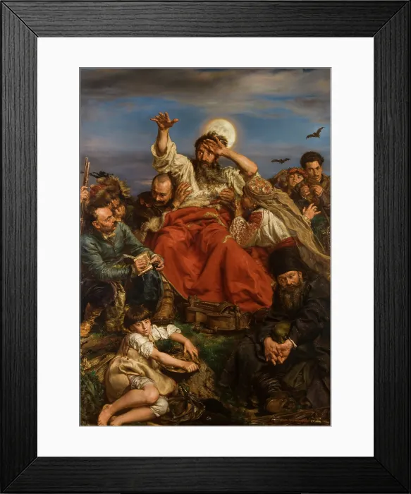 Framed Print : Wernyhora, 1884. Creator: Jan Matejko Framed Print : Wernyhora, 1884. Creator: Jan Matejko