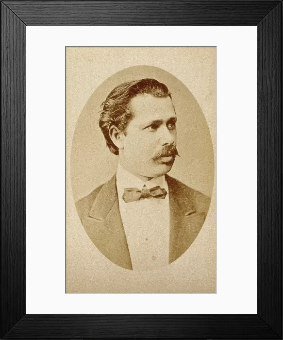 Framed Print : Photograph of Johann Schnitzler. Creator: Unknown Framed Print : Photograph of Johann Schnitzler. Creator: Unknown