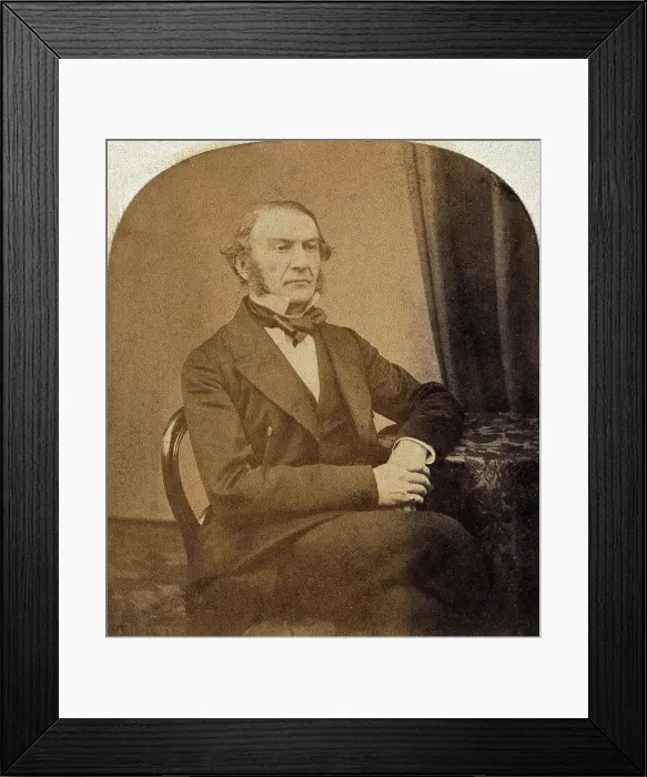 Framed Print : William Ewart Gladstone. Creator: Unknown Framed Print : William Ewart Gladstone. Creator: Unknown