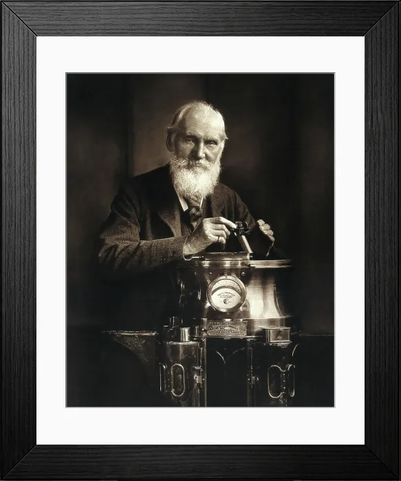Framed Print : William Thomson, Baron Kelvin. Creator: Unknown Framed Print : William Thomson, Baron Kelvin. Creator: Unknown