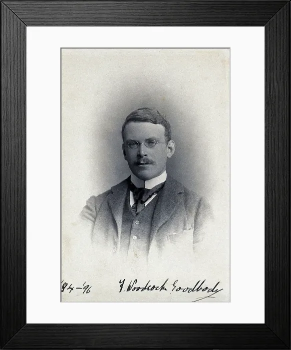 Framed Print : Francis Woodcock Goodbody. Creator: Unknown Framed Print : Francis Woodcock Goodbody. Creator: Unknown