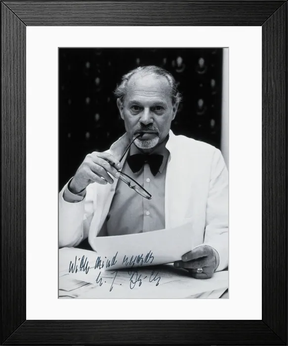 Framed Print : Jan Leonard Bruce-Chwatt. Creator: Unknown Framed Print : Jan Leonard Bruce-Chwatt. Creator: Unknown