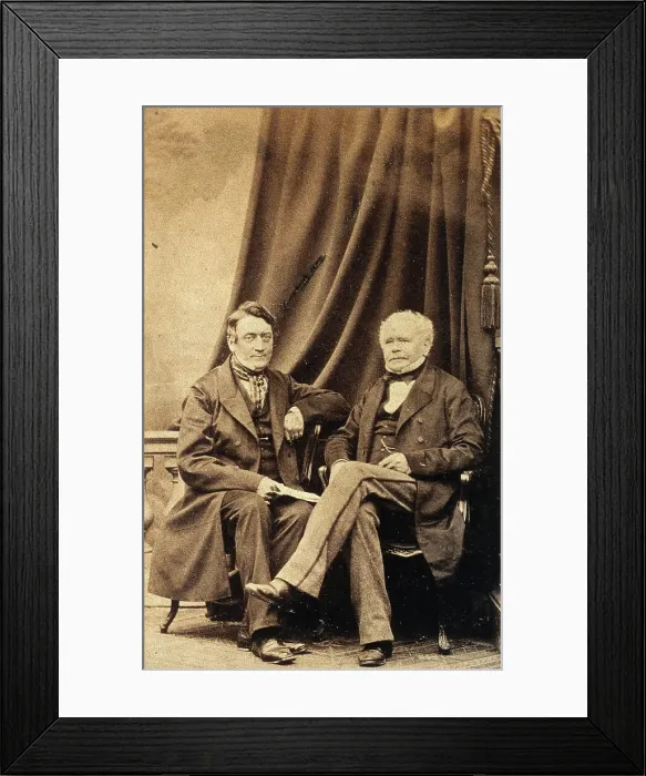 Framed Print : Alfred Swaine Taylor and William Thomas Brande. Creator: Unknown Framed Print : Alfred Swaine Taylor and William Thomas Brande. Creator: Unknown