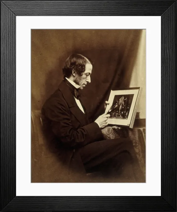 Framed Print : Philip H Delamotte. Creator: Unknown Framed Print : Philip H Delamotte. Creator: Unknown