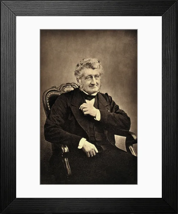 Framed Print : Adolphe Theodore Brongniart. Creator: Unknown Framed Print : Adolphe Theodore Brongniart. Creator: Unknown