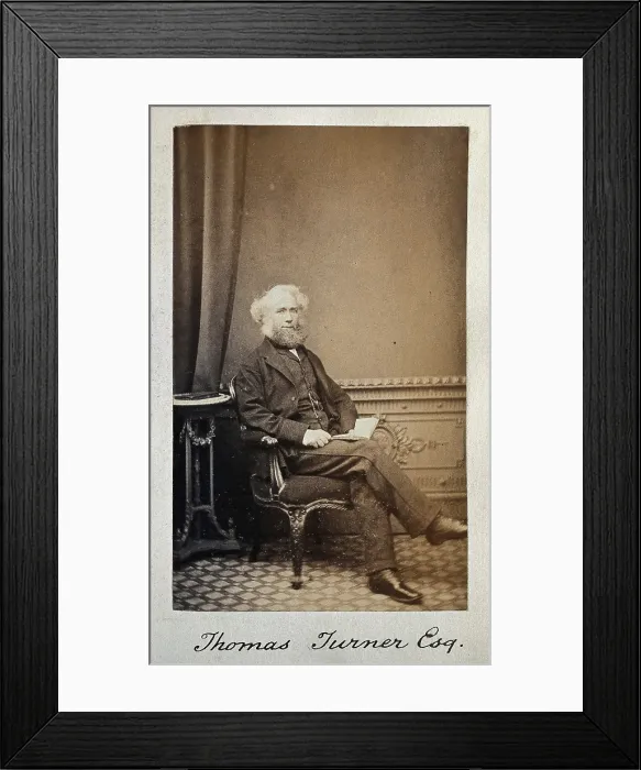 Framed Print : Thomas Turner. Creator: Unknown Framed Print : Thomas Turner. Creator: Unknown