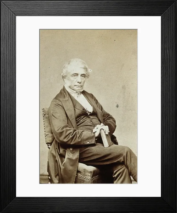 Framed Print : John Peter Gassiot. Creator: Unknown Framed Print : John Peter Gassiot. Creator: Unknown