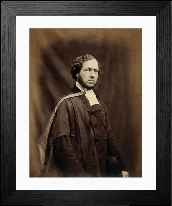 Framed Print : Rev John Richardson Major. Creator: Unknown Framed Print : Rev John Richardson Major. Creator: Unknown