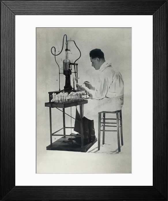 Framed Print : Jean Hyacinthe Vincent. Creator: Unknown Framed Print : Jean Hyacinthe Vincent. Creator: Unknown