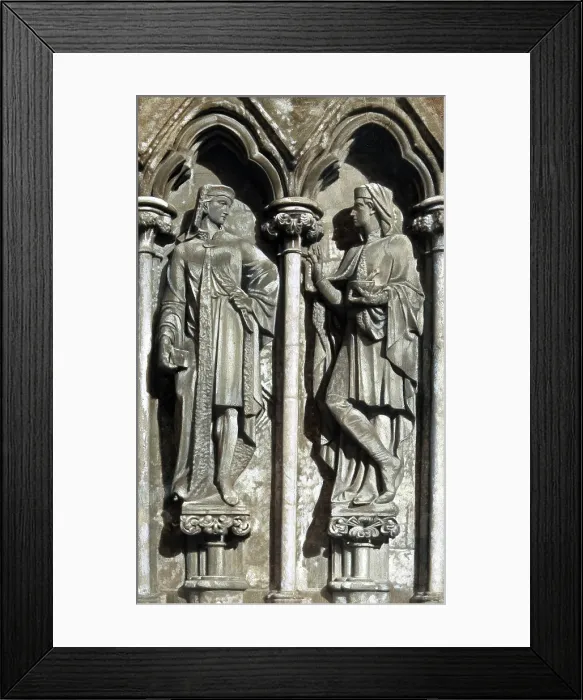 Framed Print : Saint Cosmas and Saint Damian, c1880s. Creator: Unknown Framed Print : Saint Cosmas and Saint Damian, c1880s. Creator: Unknown