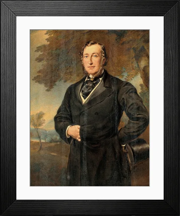 Framed Print : Sir William Anderson (?). Creator: Follower of John Lucas Framed Print : Sir William Anderson (?). Creator: Follower of John Lucas