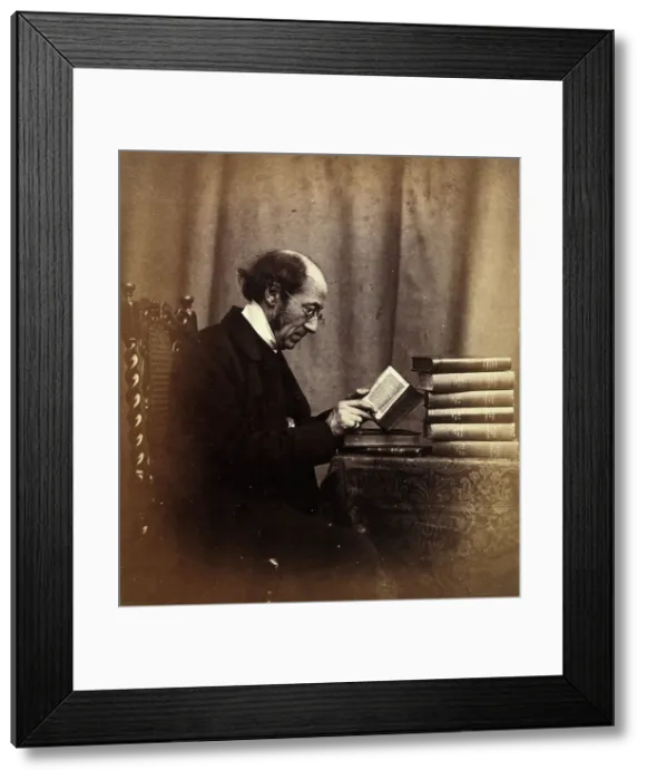 Framed Print : William John Thoms. Creator: Unknown Framed Print : William John Thoms. Creator: Unknown