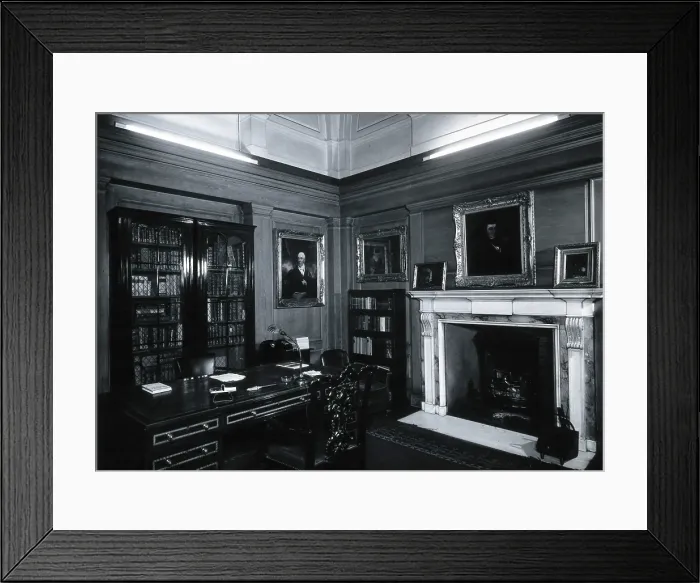 Framed Print : The Wellcome Historical Medical Museum, 28 Portman Square, London: the Director's Room, c, 1954 Framed Print : The Wellcome Historical Medical Museum, 28 Portman Square, London: the Director's Room, c, 1954