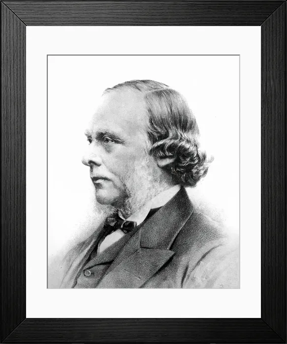 Framed Print : Joseph Lister, 1st Baron Lister. Creator: Unknown Framed Print : Joseph Lister, 1st Baron Lister. Creator: Unknown