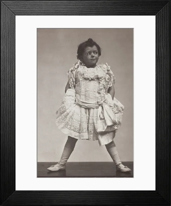 Framed Print : Edward Garratt in character as 'The little stranger', c1906. Creator: Unknown Framed Print : Edward Garratt in character as 'The little stranger', c1906. Creator: Unknown
