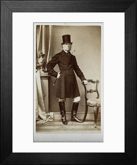 Framed Print : Daniel Seffert, [between 1863 and 1868]. Creator: Warwick's Photographic Studio. Daniel Seffert, [between 1863 and 1868]. Creator: Warwick's Photographic Studio