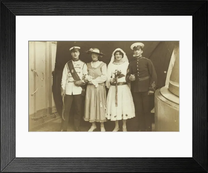 Framed Print : Four sailors performing in the play The Great Casimir, 1918. Creator: Unknown. Four sailors performing in the play The Great Casimir, 1918. Creator: Unknown Framed Print : Four sailors performing in the play The Great Casimir, 1918. Creator: Unknown. Four sailors performing in the play The Great Casimir, 1918. Creator: Unknown