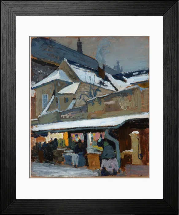 Framed Print : Dominican Shambles (Slaughterhouses) in Krakow, c1903. Creator: Henryk Szczyglinski Framed Print : Dominican Shambles (Slaughterhouses) in Krakow, c1903. Creator: Henryk Szczyglinski