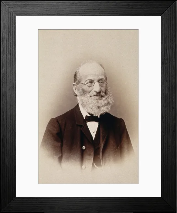 Framed Print : Friedrich August Fluckiger. Creator: Chretien Munch Framed Print : Friedrich August Fluckiger. Creator: Chretien Munch
