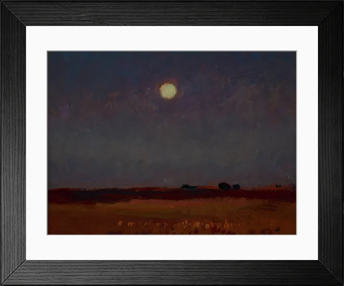Framed Print : Moonlit Night, 1903. Creator: Jan Stanislawski Framed Print : Moonlit Night, 1903. Creator: Jan Stanislawski