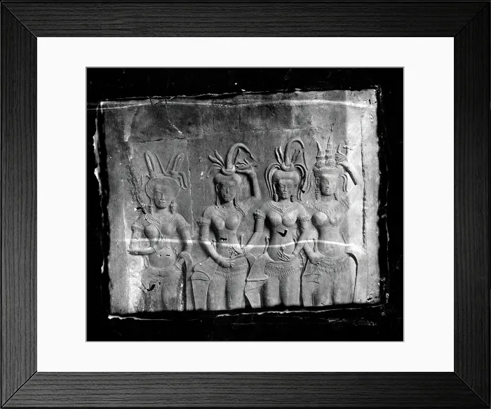 Framed Print : Nakhon Thom (Angkor Wat), Cambodia, 1866. Creator: John Thomson Framed Print : Nakhon Thom (Angkor Wat), Cambodia, 1866. Creator: John Thomson