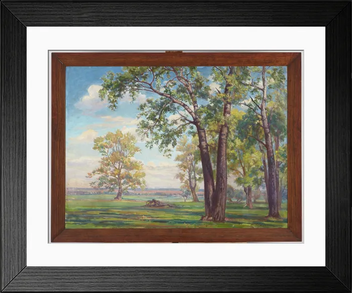 Framed Print : Forest Landscape, c1926. Creator: Ignacy Pienkowski